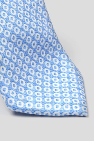 Plava kravata sa detaljima 3318