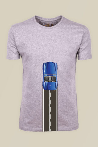 Siva majica sa printom