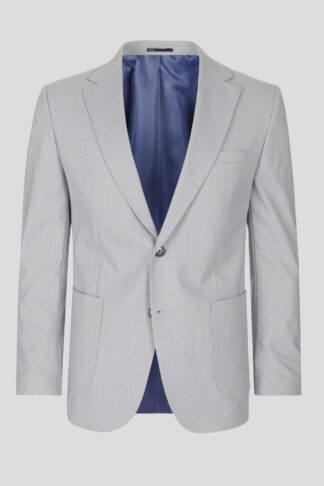 Lagani svetloplavi melanž sako 630R