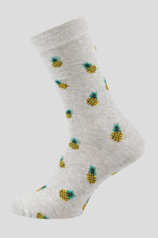 Sive čarape sa motivom ananasa