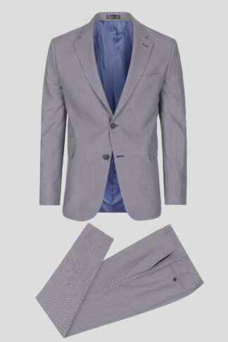 Melanž svetloplavo lagano odelo (627K)