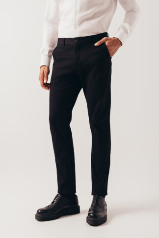 Crne oxford Chino pantalone 470N