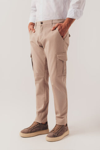 Bež Cargo pantalone 489B