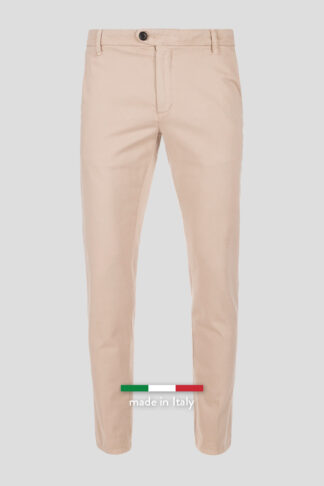 Bež chino pantalone slim fit 491A