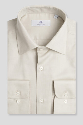 Bež košulja slim fit (761J)